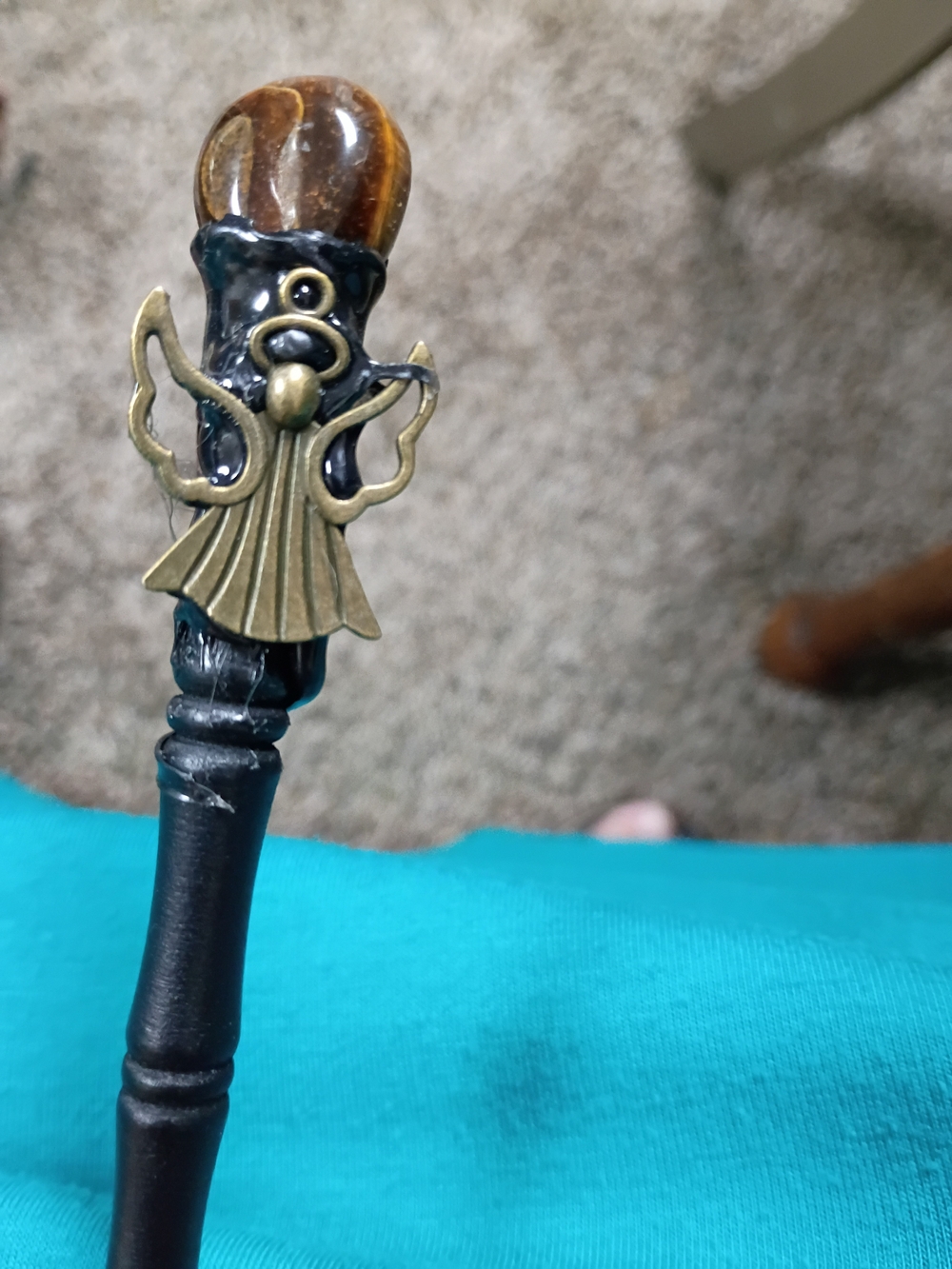 Tiger's Eye Wand